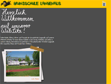 Tablet Screenshot of grundschule-langenalb.de